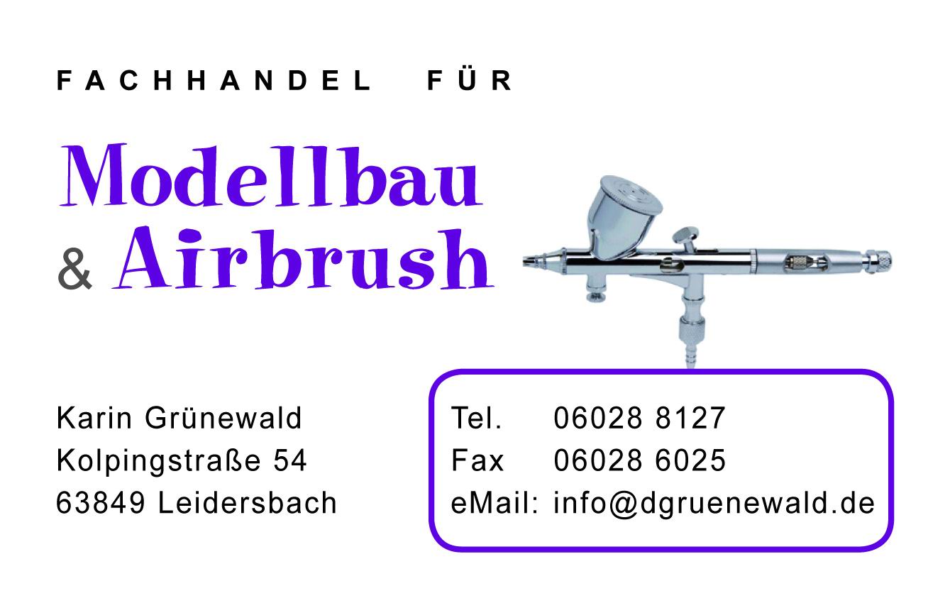Alles für Airbrush - Modellbau Rc Modelle - Leidersbach