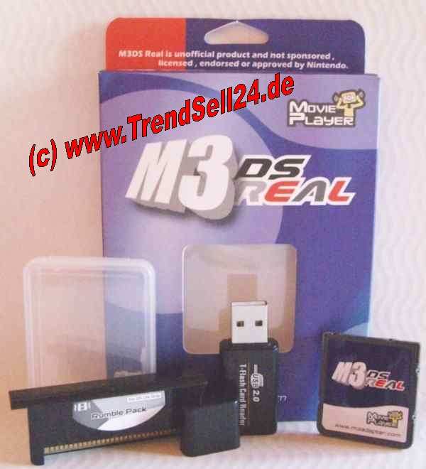 M3 REAL DS ab 39,- für NDS - Videospiele Konsolen - Neukamperfehn