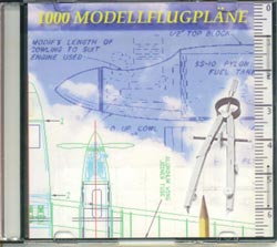 1000 MODELLBAUPLÄNE CD-ROM - Modellbau Rc Modelle - 