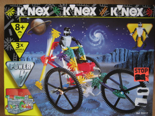 KNEX Spielzeug 183 Teile Dreirad mit silbernen KNEX-Commander - Modellbau Rc Modelle - Lauterecken