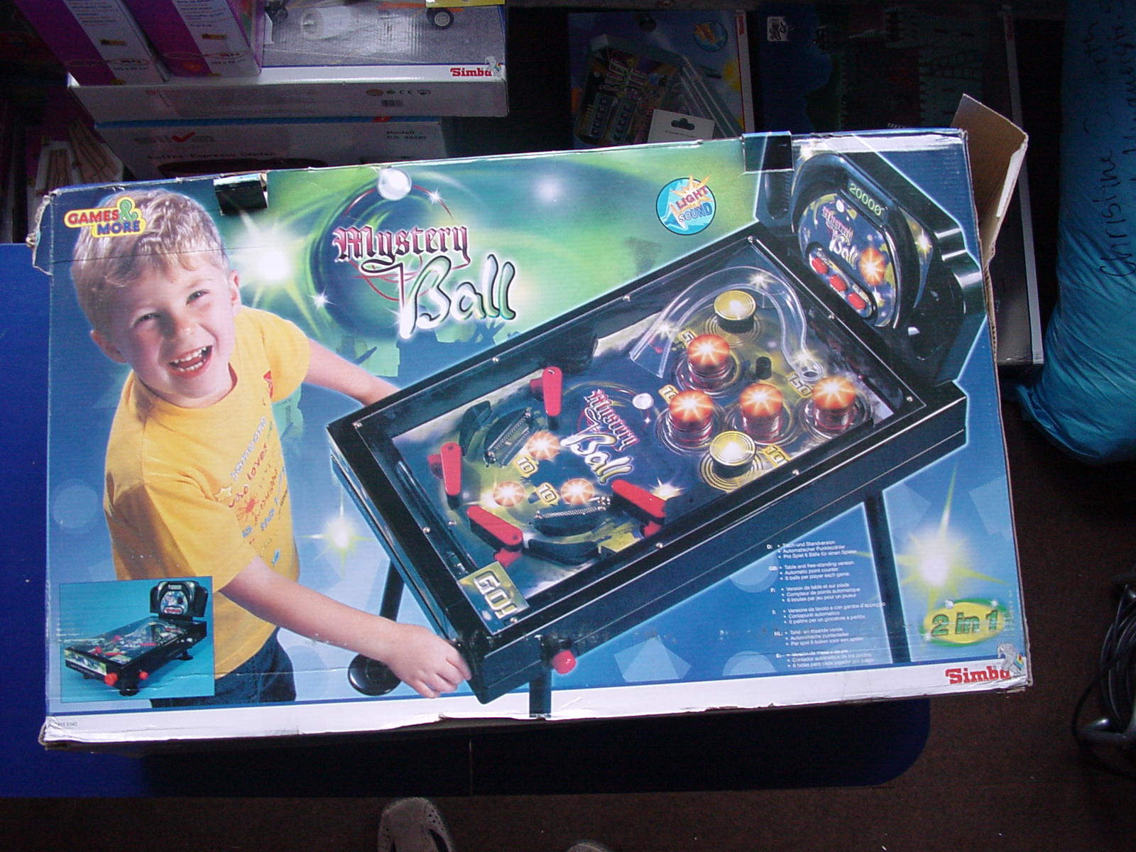 Flipper für Tisch - Spiele Automaten - Lichtenfels