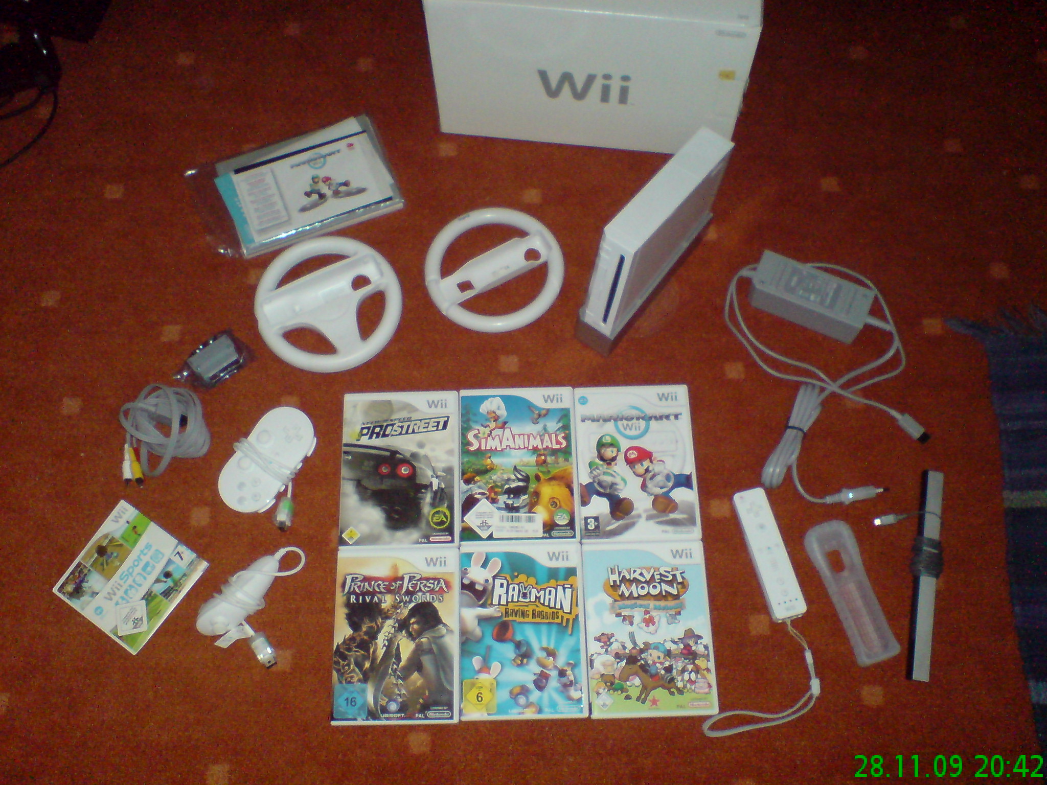 Verkaufe wii mit 7 spielen un zuberhör - Videospiele Konsolen - Tiefenort