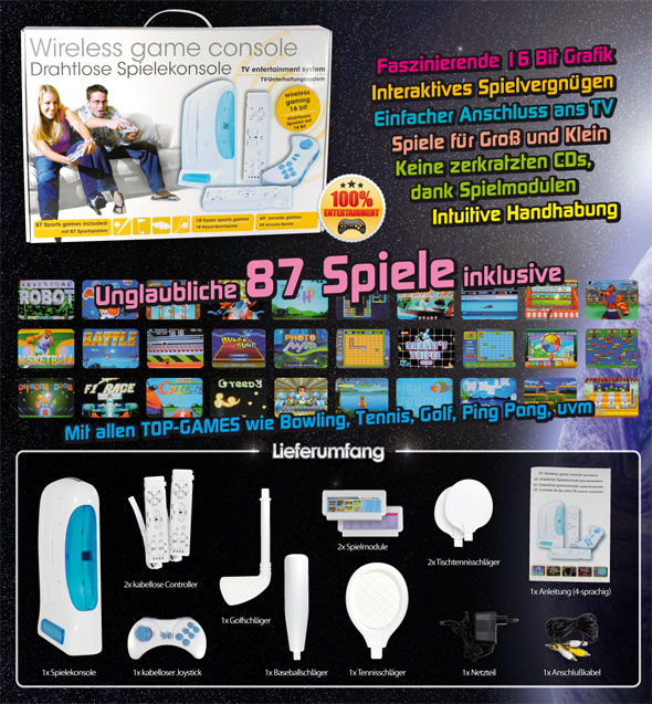 Wireless Game Console - Videospiele Konsolen - Wetzlar