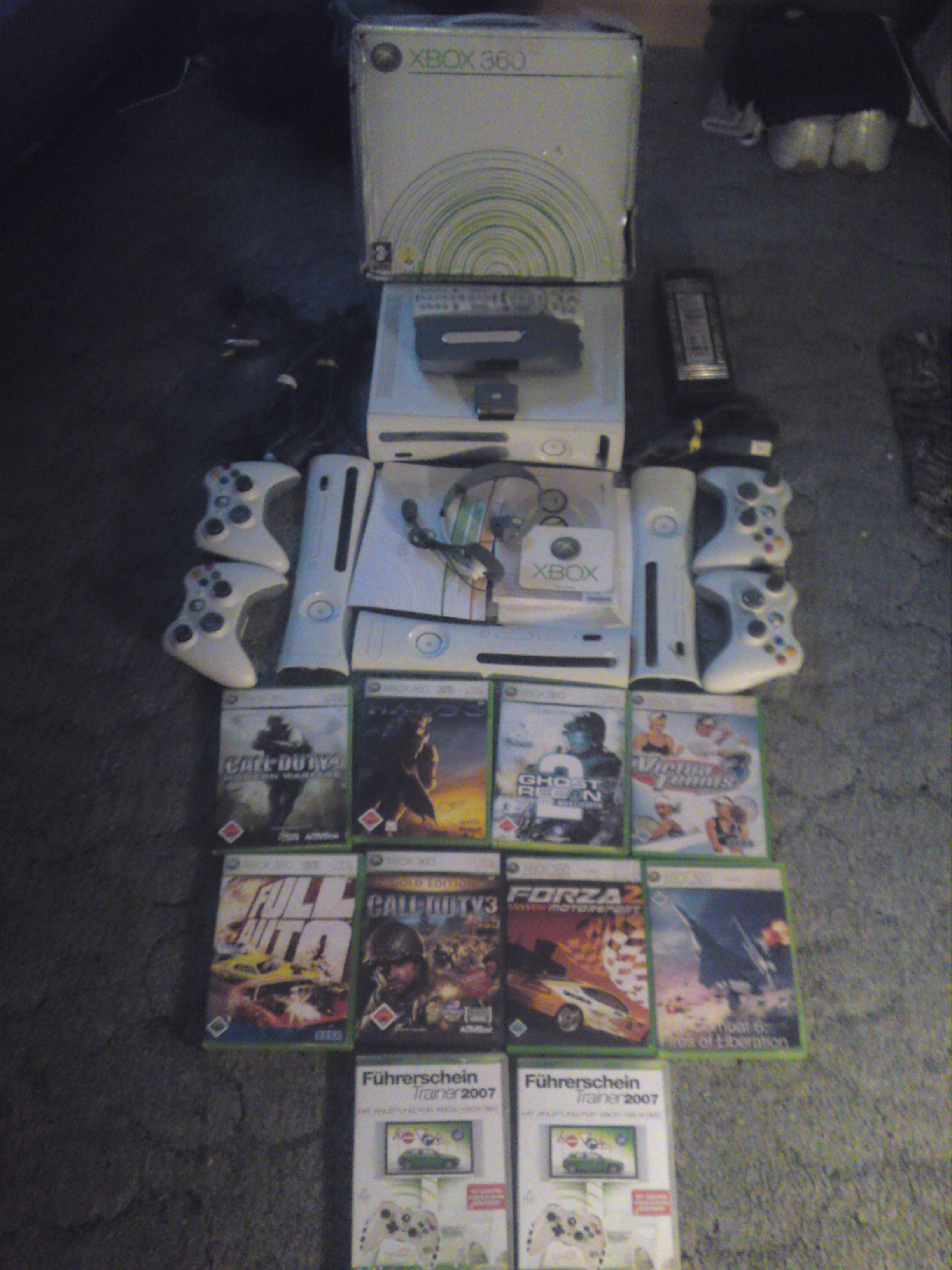 XBOX _____360-----top 180hgelaufen---4controller---20gb festp. - Videospiele Konsolen - schönwalde ot wandlitz